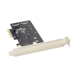Adaptador PCI-E X4 M.2 NVMe SATA JMB585 4 Puertos