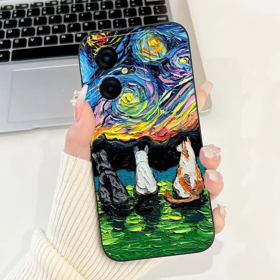 Funda a prueba de golpes para Tecno Pova Neo, carcasa a prueba de golpes, Lovely Astronaut Liquid Silicone Bumper para Tecno Pova Neo 3 LH6n PovaNeo Etui, LE6 LE6h - imagen 5