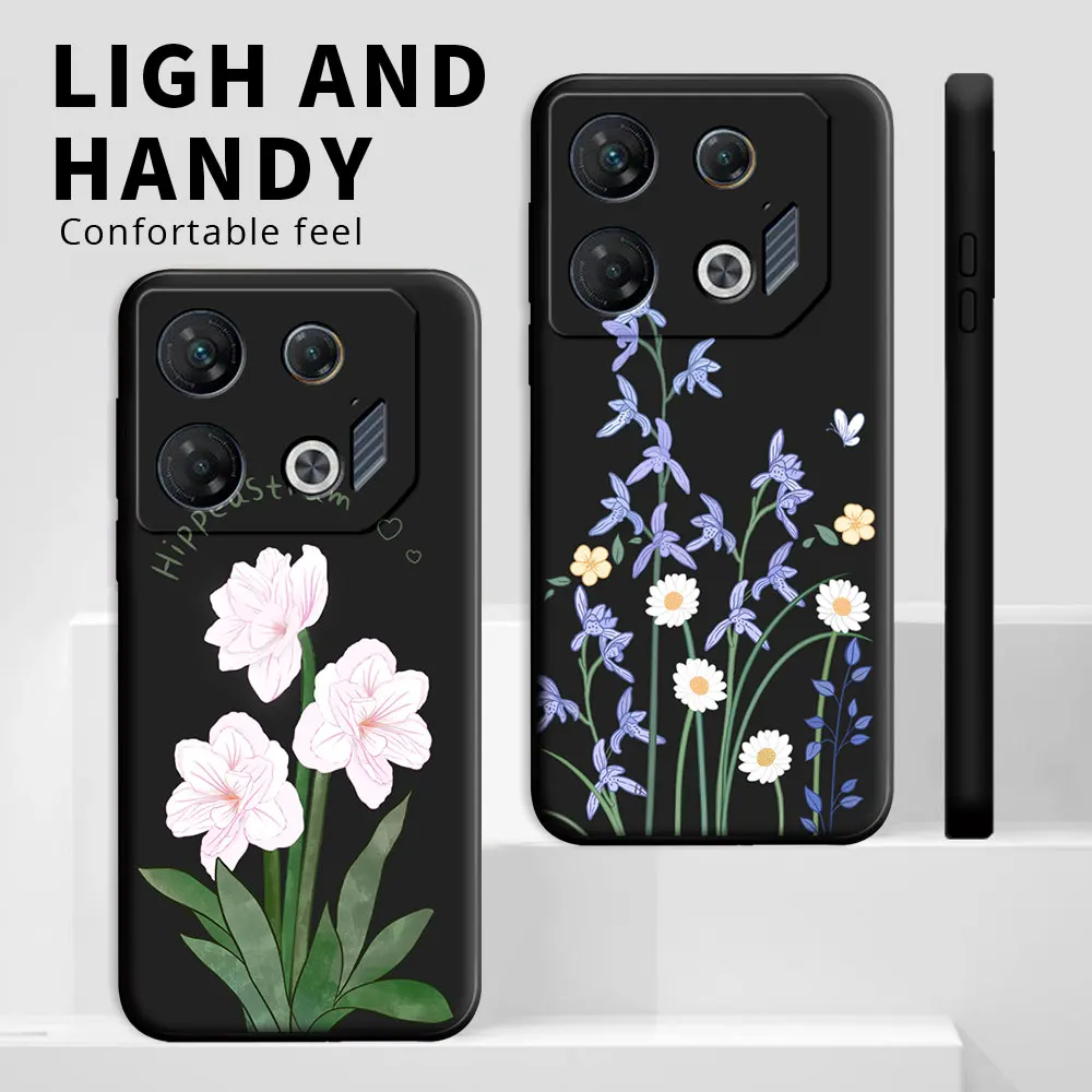 Funda de silicona a prueba de golpes para Infinix GT 10 Pro X6739, carcasa trasera de TPU suave para teléfono Infinix GT 10 Pro 5G, 2023 - imagen 3