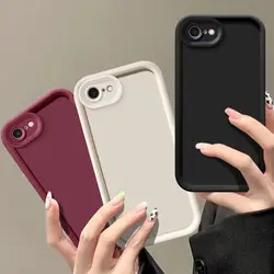 Funda Apple iPhone 16e - Capas camara anticaida, cubierta suave mate