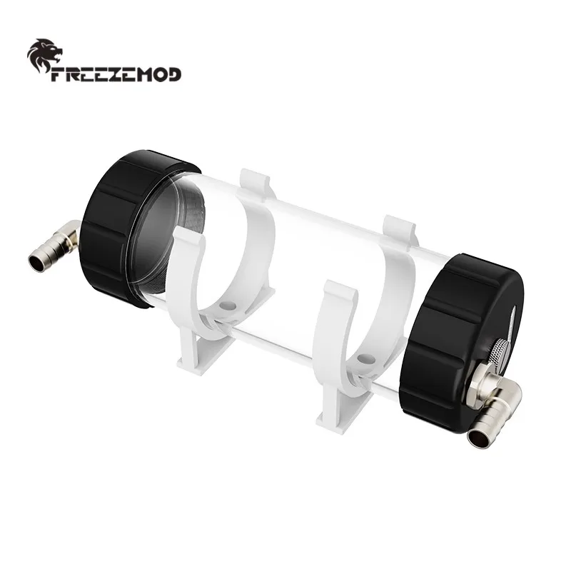 FREEZEMOD Depósito de enfriamiento por agua Depósito cilíndrico grande con diámetro exterior de 80 mm, 130 mm/230 mm de longitud, 2 roscas G1/2'', YSX-8PM - imagen 5