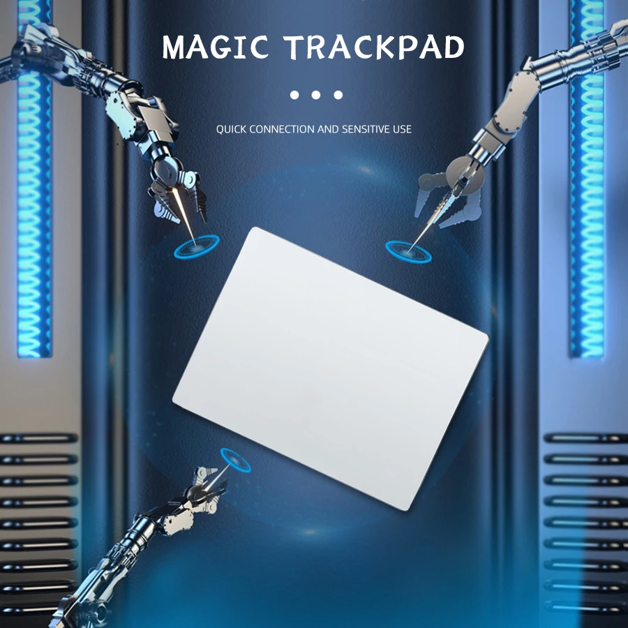 JOMAA-trackpad táctil con cable, MagicTouchpad con cable para ordenador, portátil, Windows, superficie de vidrio ergonómica, Trackpad, ratón - imagen 5
