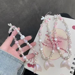 Cordón Móvil Sirena – Pulsera Antiperdida Artesanal con Cuentas