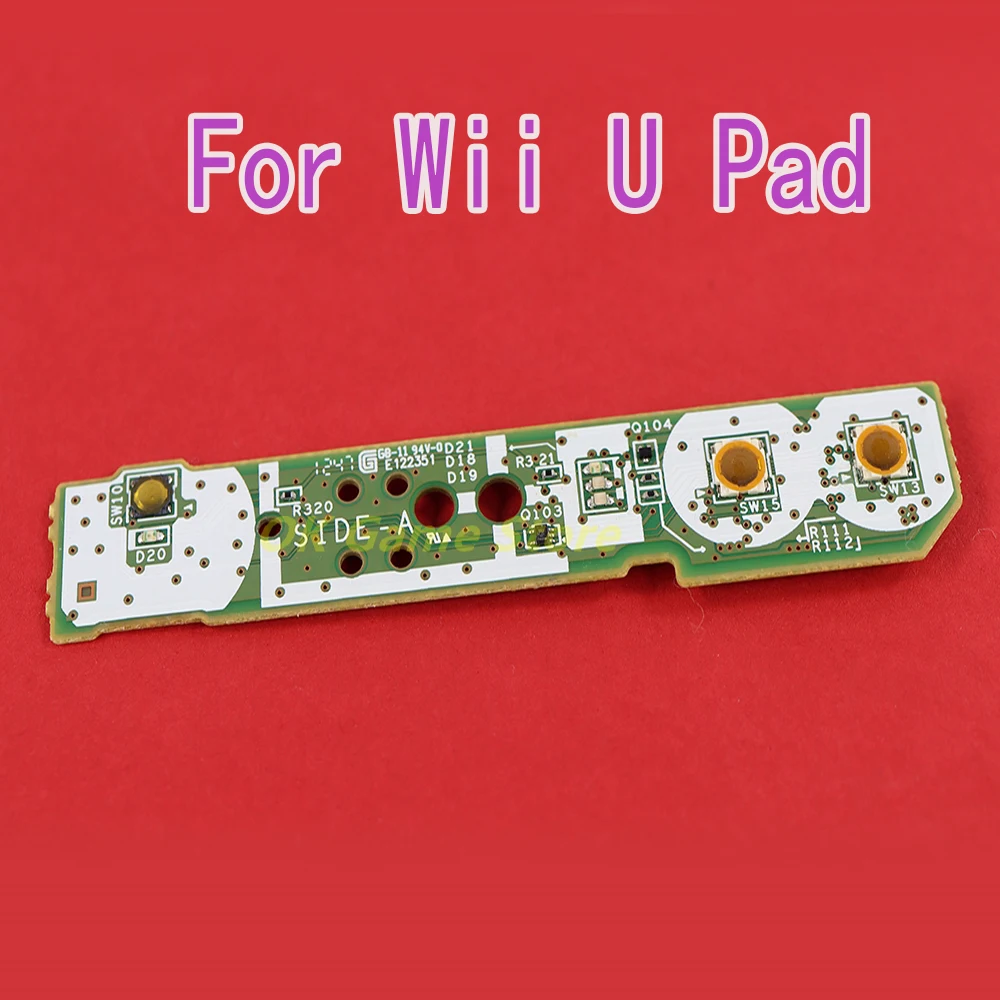 1 Juego de placa de encendido/apagado Original con Cable para WII U Pad botón de inicio reemplazo de placa base - imagen 2