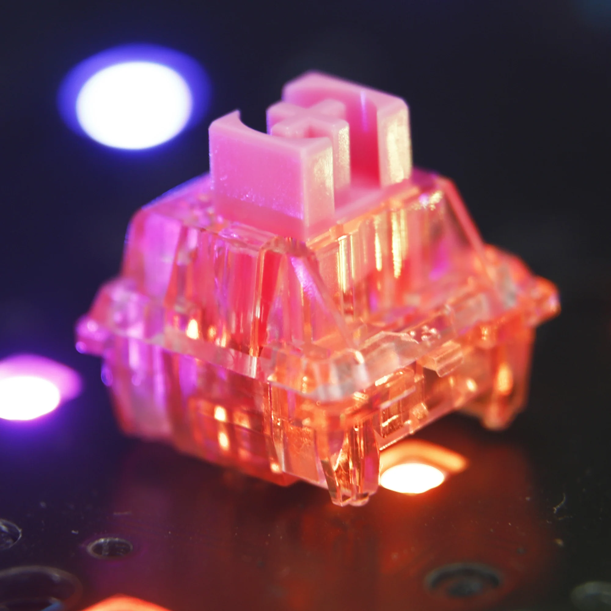 Interruptor de chocolate V2 35 piezas Skyloong Rose Lemon 5 pines lubricado SMD RGB Mx interruptores de vástago para teclado mecánico