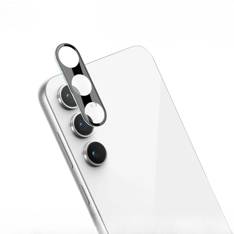 Protector de lente de cámara 3D para Samsung Galaxy S23 FE 5G, cubierta de lente de SM-S711B, Protector de pantalla, lente de cubierta completa, vidrio templado - imagen 2
