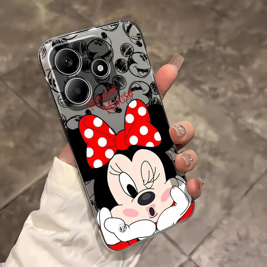 Funda de teléfono Disney Mickey Minnie para RedmiNote 10Pro4G 12Pro5G 13 14 Pro5G 13 14 ProPlus5G