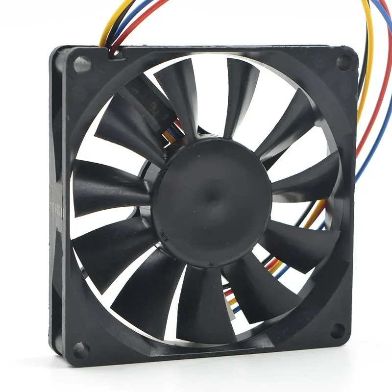 Ventilador de refrigeración para ordenador, 1 piezas DS08015B12U 12V 0.60A 80*80*15 PWM 80mm, chasis, para AVC - imagen 4