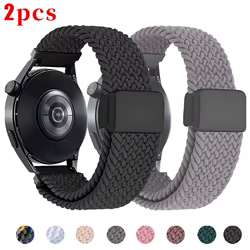 Correa de nailon para Amazfit GTR/GTS, Huawei GT5 y Garmin