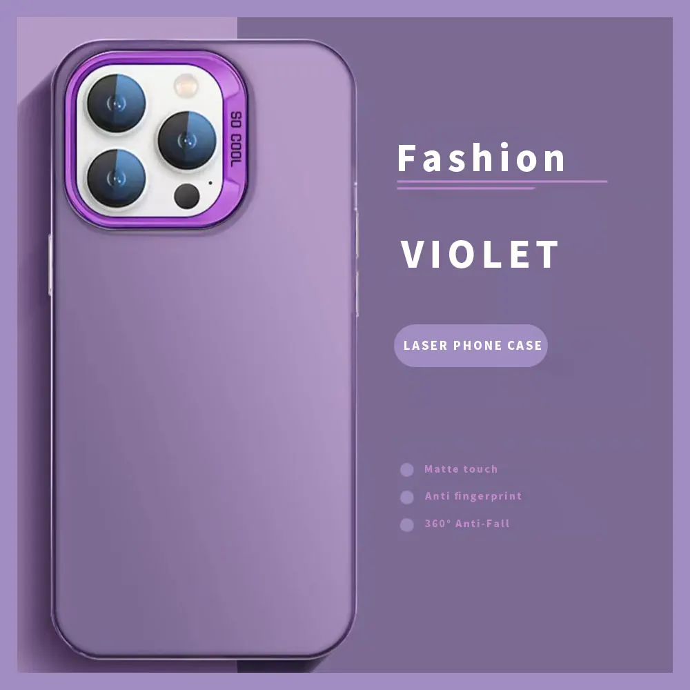 Funda de teléfono para Lenovo K13 Note /Lenovo K13 Pro XT2129, cubierta colorida de plata IMD de lujo, protección láser Aurora a prueba de golpes - imagen 3