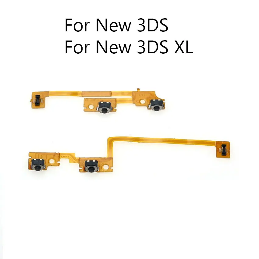 YuXi-Botones LR, Cable de cinta para nuevo 3DS XL LL 3DSXL 3dsll L R, botón de disparo de hombro izquierdo y derecho, Cable flexible - imagen 2