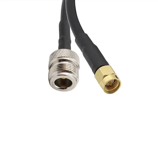 1 Uds LMR200 Cable N hembra a conector macho SMA Cable Coaxial RF puente 50ohm 10cm30cm50cm1m3m5m10m - imagen 4