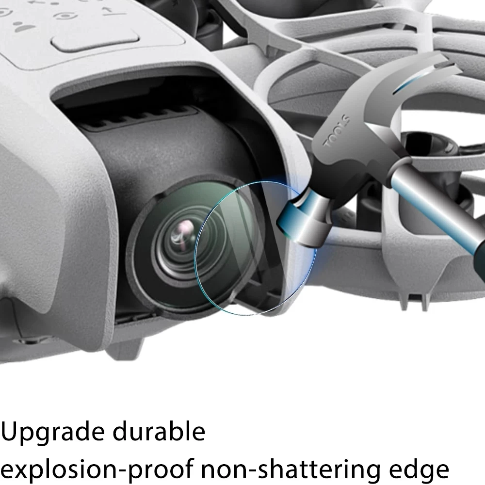 4 Uds pantalla de vidrio templado para DJI Neo Drone cámara protectora de vidrio Protector de pantalla películas de lente para DJI Neo - imagen 4