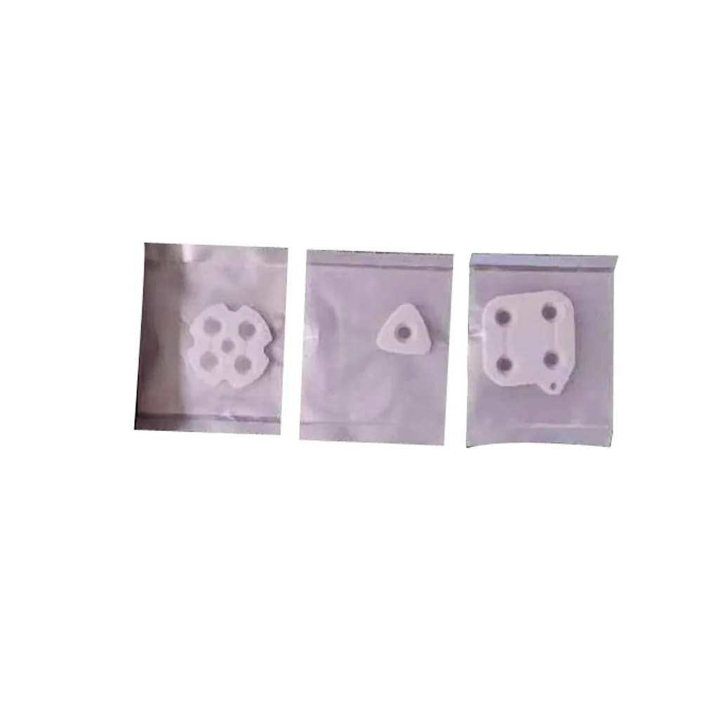 Botones de goma conductora para dreamcast DC, accesorios, controlador de juego con cable, almohadilla D, botones de goma, reemplazo de reparación - imagen 2