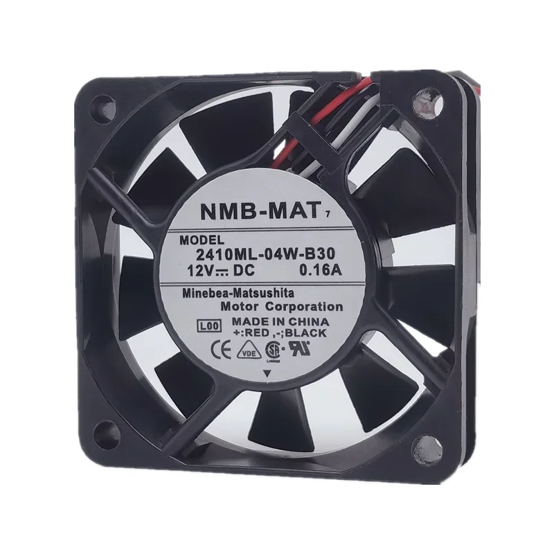Nuevo 2410ML-04W-B30 DC 12V 0.16A 6025 6cm 60mm 60*60*25mm ventilador de refrigeración convertidor de 3 cables - imagen 3