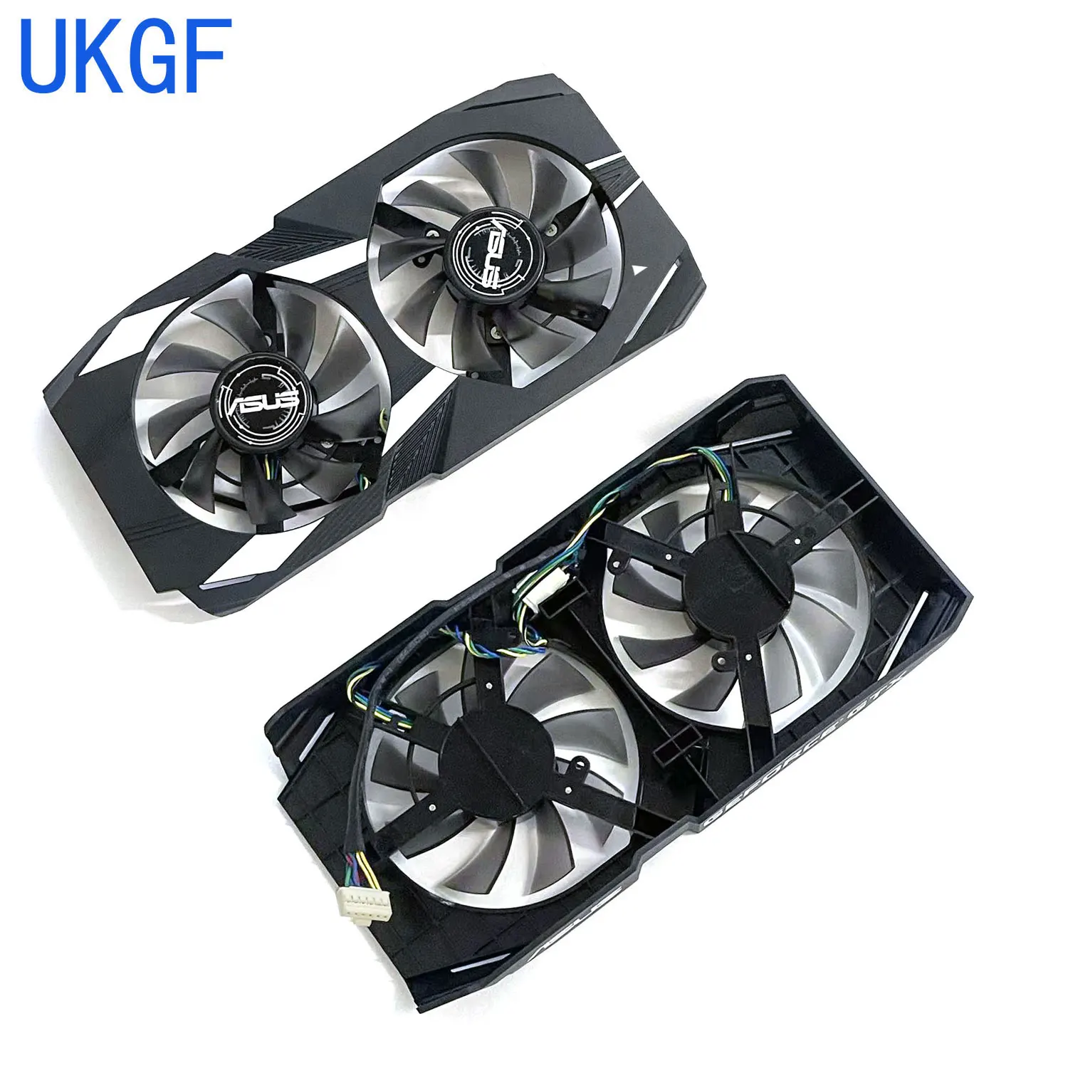 Panel de ventilador de repuesto para tarjeta gráfica ASUS GeForce GTX1650 1660ti DUAL OC, nuevo