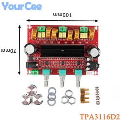 Placa Amplificadora TPA3116D2 Digital 2.1 Canales con Subwoofer