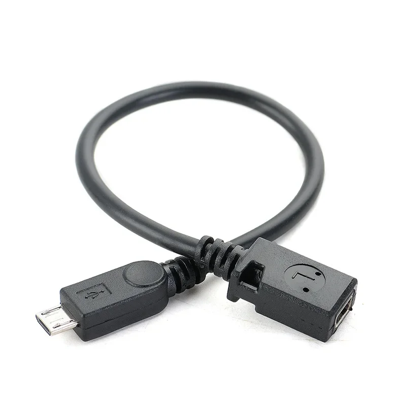 Mini USB hembra a Micro USB macho, adaptador de conector de 8 pines a 5 pines, línea od4.0 mm para teléfonos inteligentes, tabletas, Uds., MP3/ MP4 - imagen 4