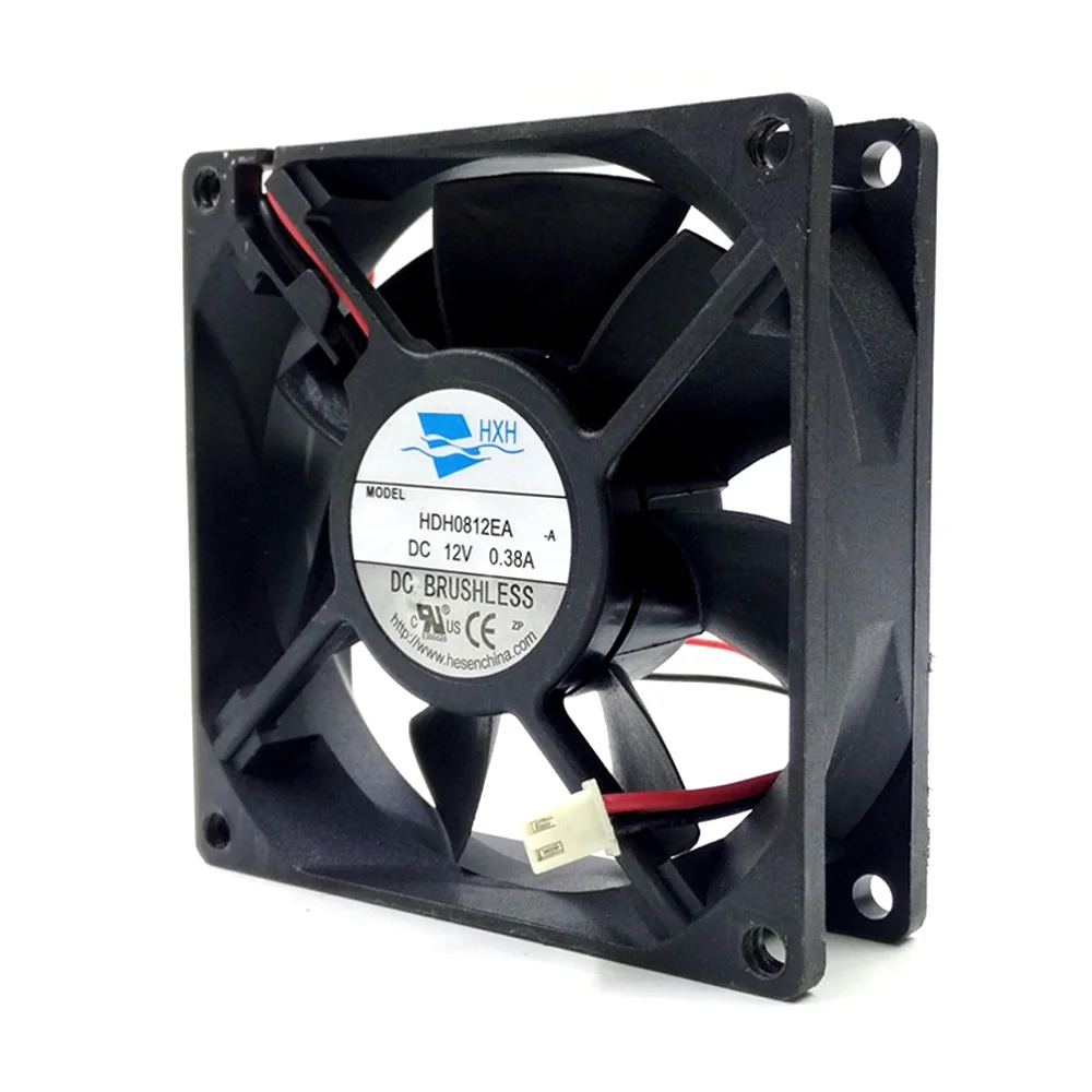 Ventilador de alta velocidad de 80 mm para HDH0812EA -A 12 V 0.38 A 8025 Gran volumen de flujo de aire 8 CM - imagen 3