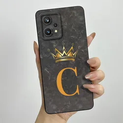 Realme 9 RMX3521 Carcasa Protectora con Lente Cuadrada - Silicona Suave