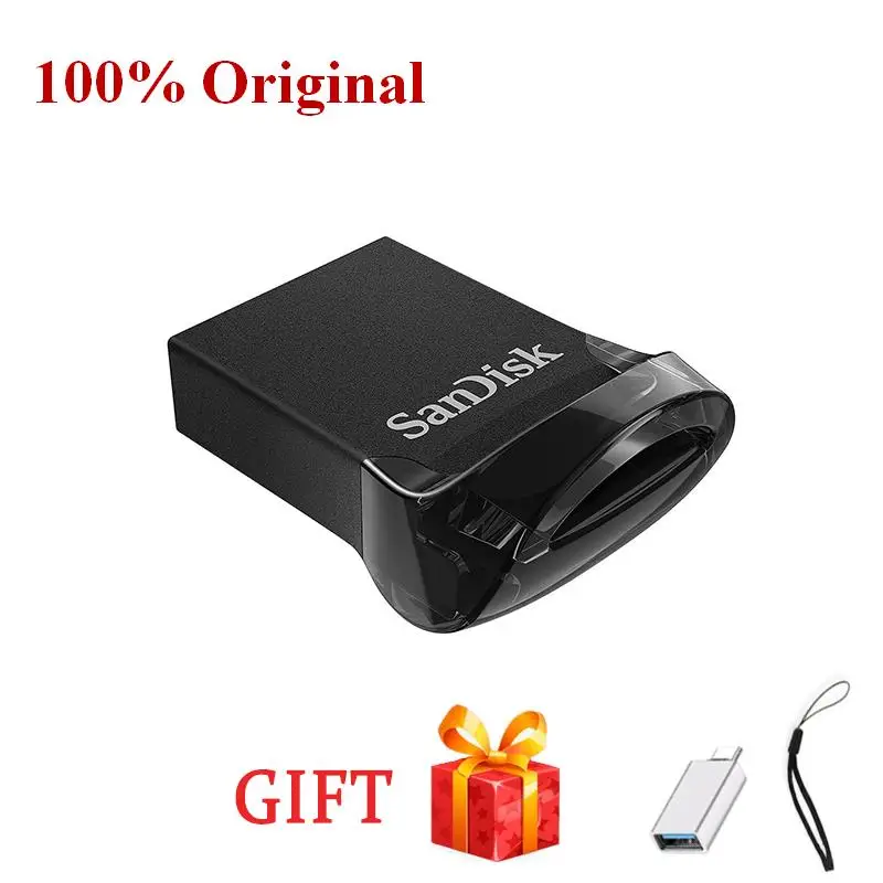 SanDisk100% mini lápiz flash 512GB Stick CZ430 USB 3,1 64GB 16GB 400MB/S 32GB 128GB 256GB para tableta ordenador pc PC de negocios - imagen 3