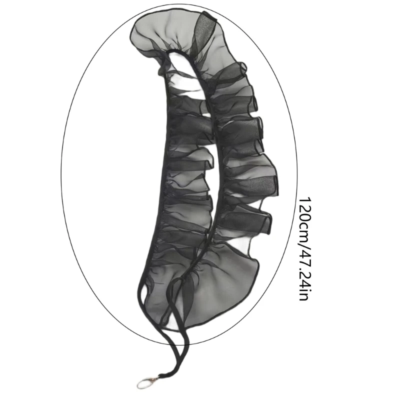 Diseños con volantes elegantes cadena teléfono Hermosa correa para teléfonos celulares borde zumbido para - imagen 4