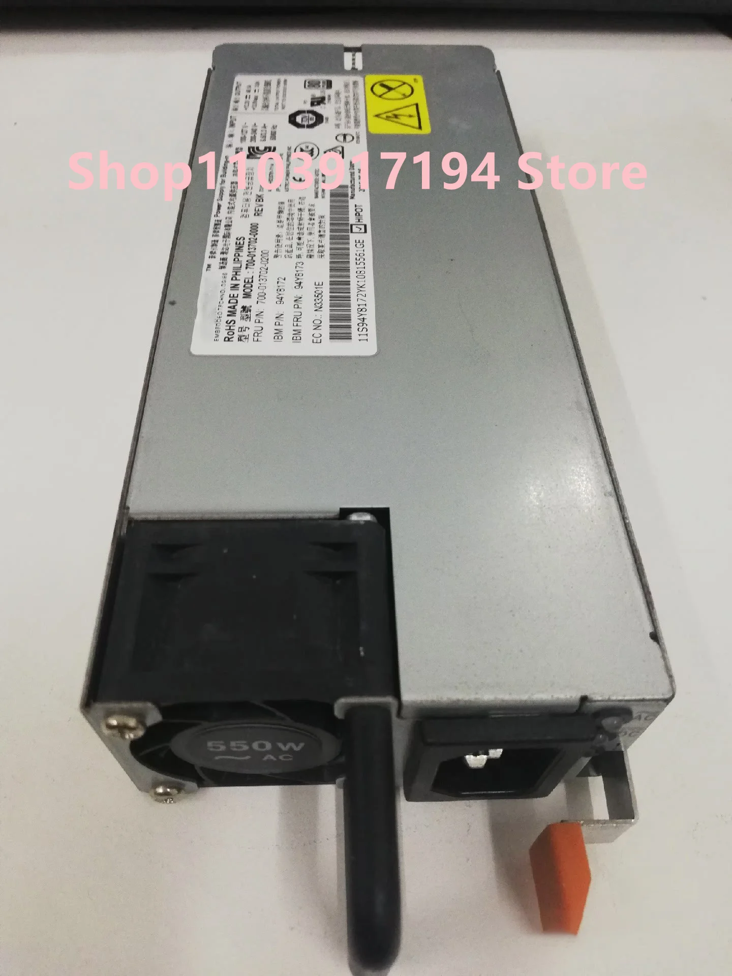 Servidor X3650M5 Fuente de alimentación Emerson 550W 94Y8172 - imagen 4