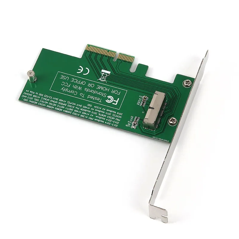 Adaptador elevador de tarjeta PCI Express M Key NVMe M.2 SSD para Mac Mini 2014 Late A1347 MEGEN2 MEGEM2 MEGEQ2 Riser - imagen 5