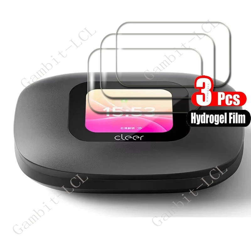 Para Cleer ARC 3 ARC3 Sport auriculares abiertos sonido arco HD película de hidrogel suave cubierta protectora de pantalla completa - imagen 2