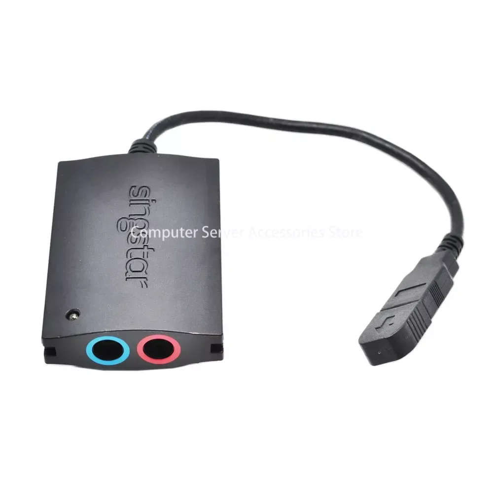 Adaptador USB Singstar Original, convertidor de micrófono para PS2, PS3, modelo SCEH-0001, adaptador de micrófono USB para ordenador