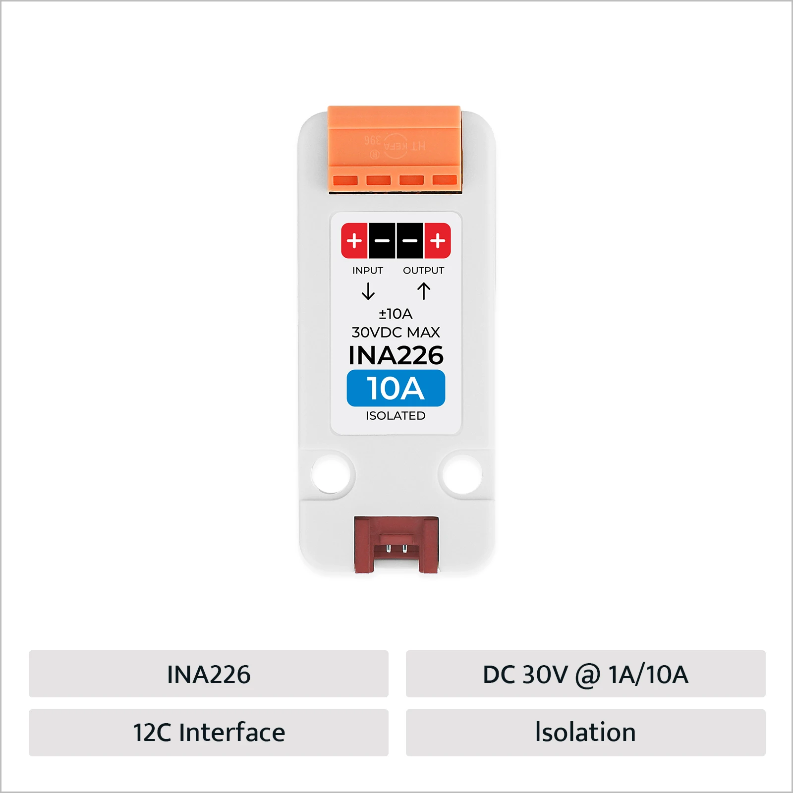 Unidad de monitor de potencia de voltaje de corriente oficial INA226-10A M5Stack - imagen 4