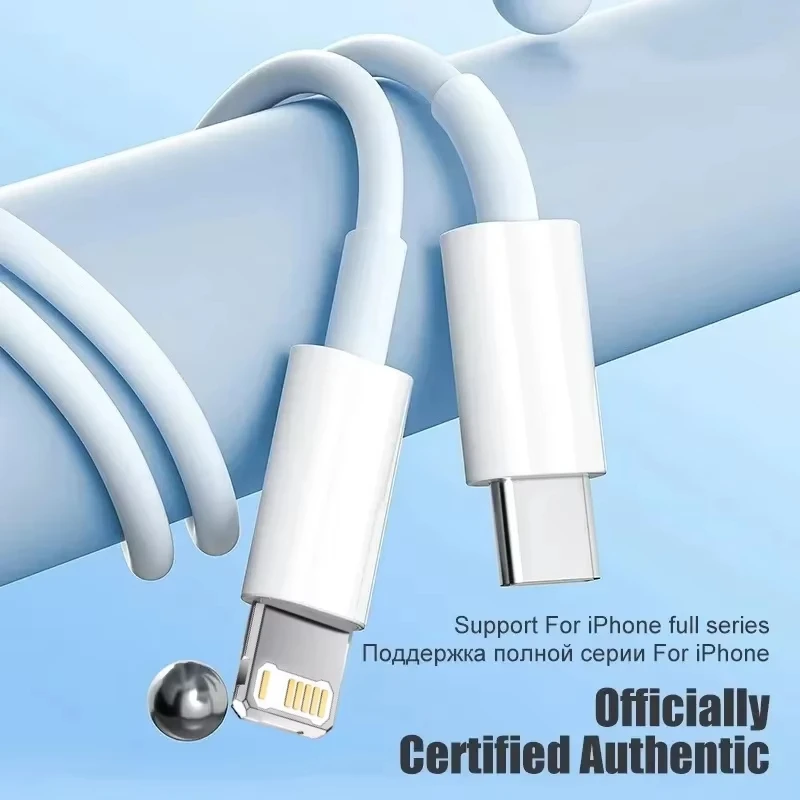 NNBILI 2-5 uds 30W Cable de carga rápida para iPhone 13 12 11 14 Pro Max Mini Cable USB C para X XR XS MAX 7 8 14 Plus 6 Accesorios - imagen 4