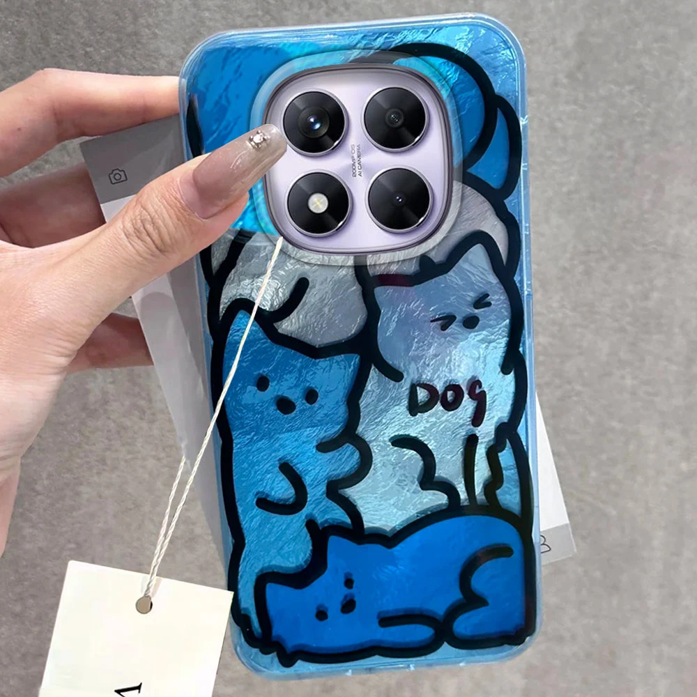 Funda de teléfono con diseño de grafiti colorido para Xiaomi Redmi Note 15 14 13 12 11 11S 10 10S 9 Pro 9A 13C 14C A3 9C A1 A2 - imagen 2