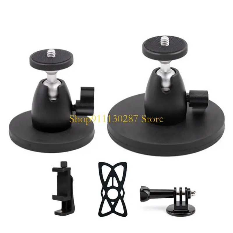 J1HC Camera Mount Thread 360 Degrees Stand for DJI-Action Cameras Photographic Light Travel Tripods - imagen 3