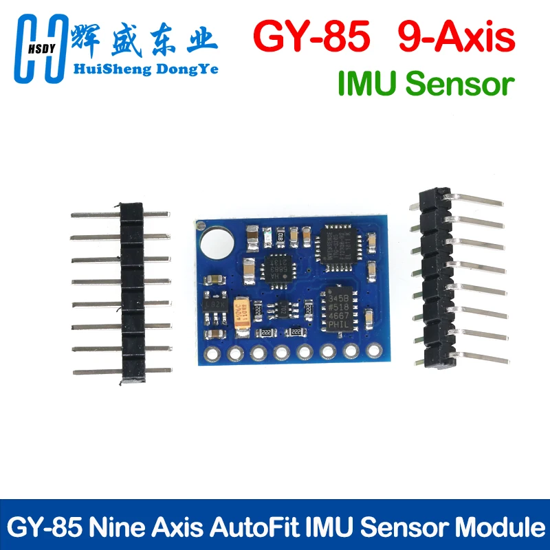 Módulos de sensor GY-85 BMP085 Módulo de sensor de 9 ejes (ITG3205 + ADXL345 + QMC5883L), sensor IMU 6DOF 9DOF