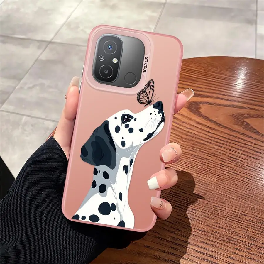 Funda trasera de teléfono para Xiaomi Redmi 12C A1 A2 Plus K60 9C 9T 10C 13C A5 14C lindo dálmata - imagen 4