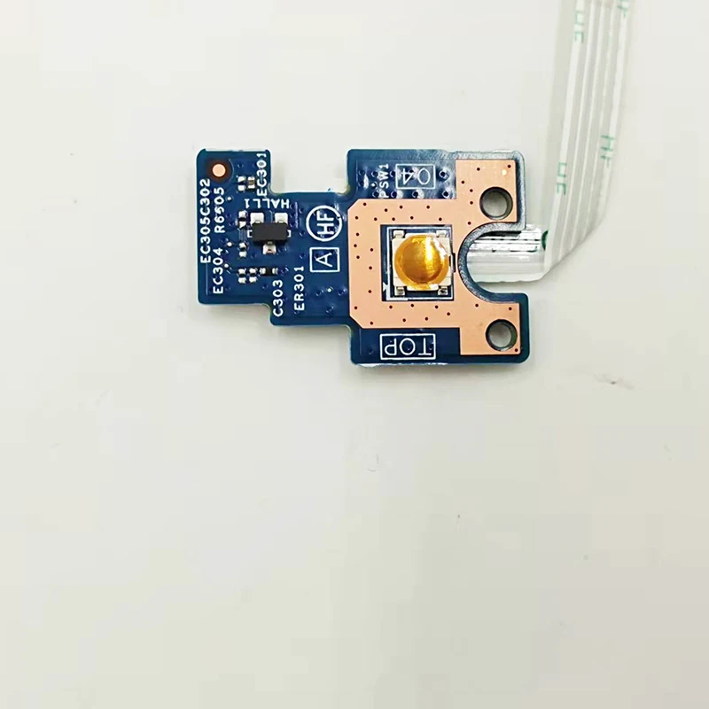 Placa de botón de encendido para ordenador portátil HP 17T-BR 17Z-AK 17-AK 17-BS 17Q-B con Cable 926529-001 448. 0c702.0011 accesorios de reparación - imagen 3