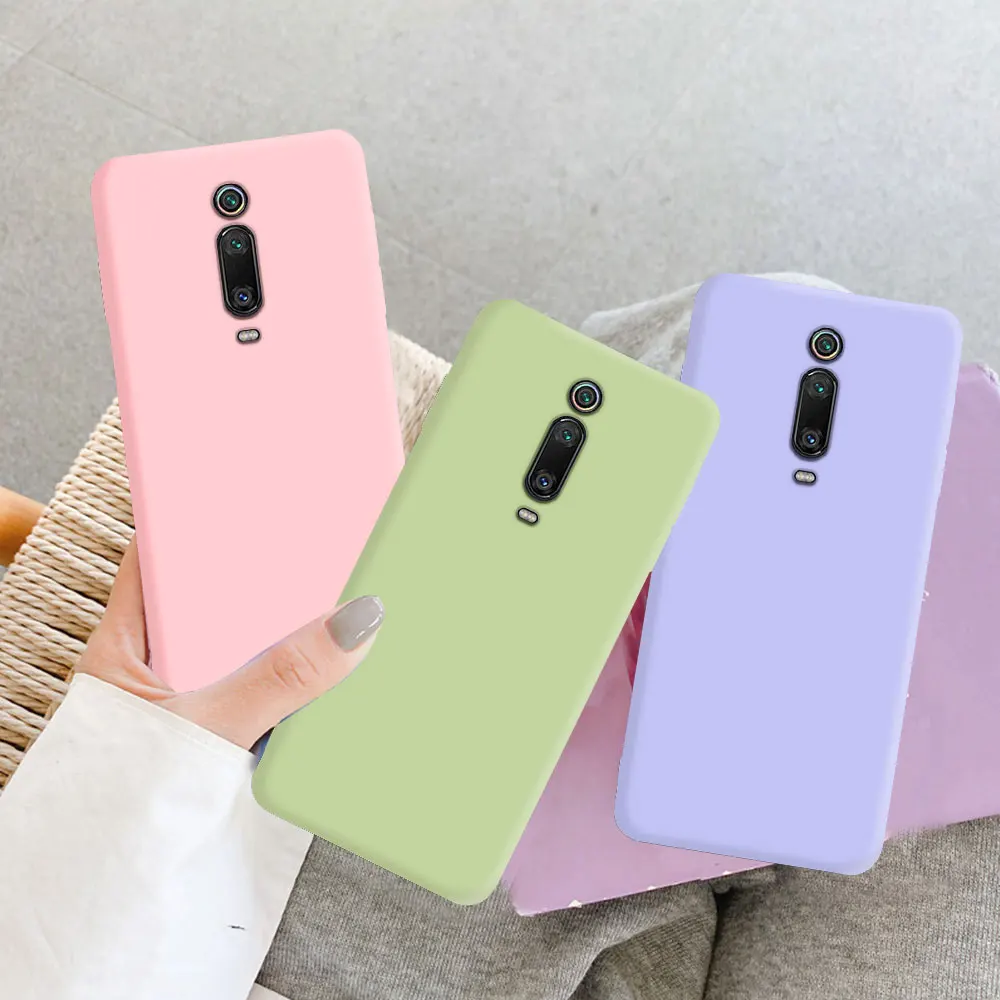 Funda trasera de silicona líquida para Xiaomi Mi9T Pro, Fundas de teléfono para Xiaomi Mi 9 T 9 T, Redmi K20 Pro - imagen 5