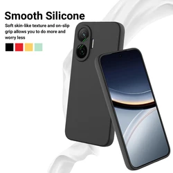 Para Xiaomi Redmi Turbo 4 Pro funda ELVEV buena calidad Linda funda protectora de silicona líquida para teléfono