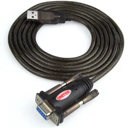 Cable adaptador USB a RS232 DB9 hembra Prolific PL2303