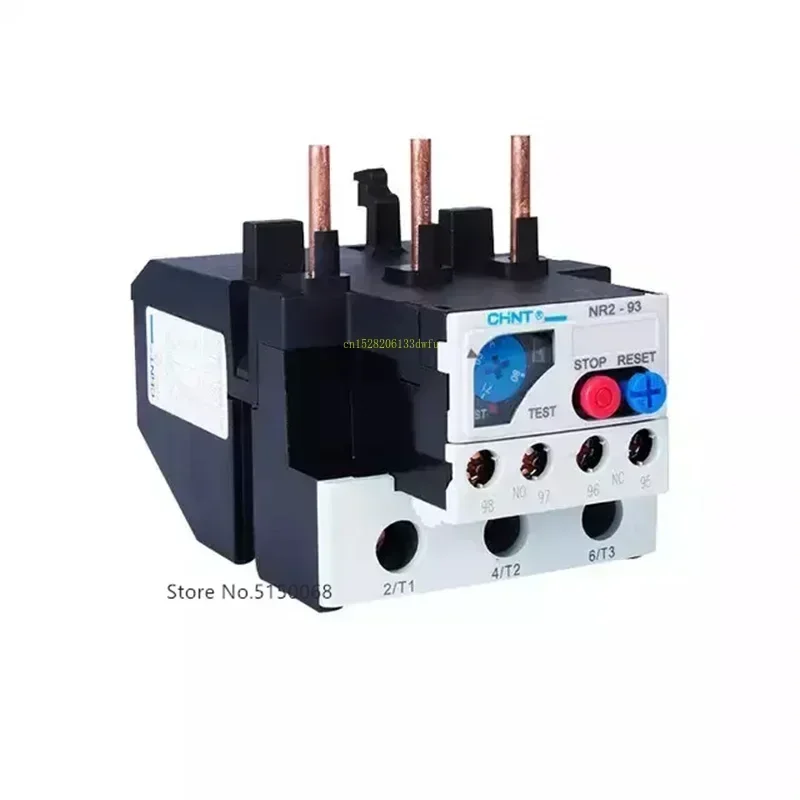 CHNT NR2-93/Z 30-40A 37-50A 48-65A 55-70A 63-80A 80-93A relé de sobrecarga de protección térmica para CJX2 40A 50A 65A 70A 80A 63A