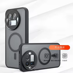 Para Magsafe funda magnética para Realme GT8 Pro carga inalámbrica a prueba de golpes mate PC + TPU cubierta trasera dura para Realme GT 8 Pro