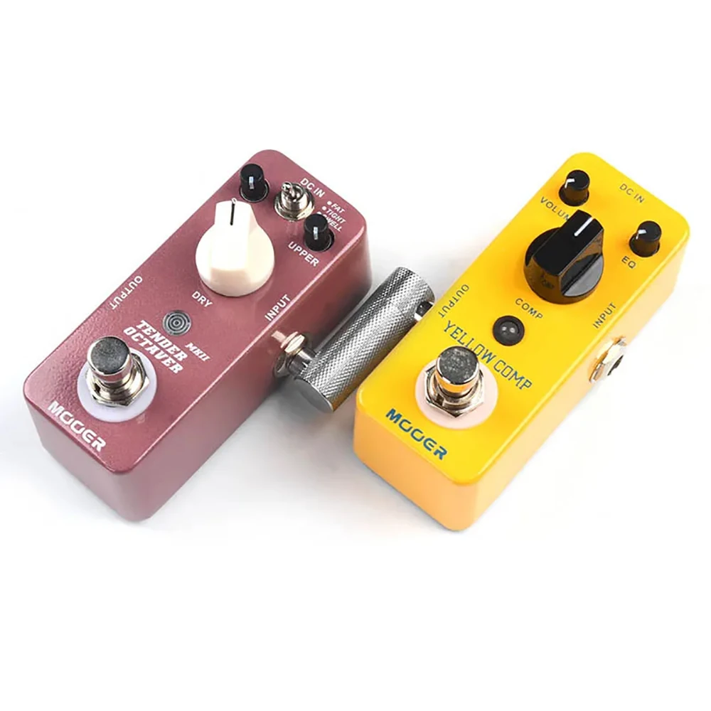 Conector de Pedal de efecto de guitarra, adaptador de Audio tipo Z de 6,35mm, Conector de rosca cromado, 1 unidad - imagen 4