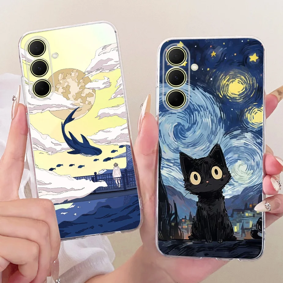 Para Samsung Galaxy A37 5G funda SM-A376B Cool Fashion pintado funda de silicona suave para Samsung A37 A 57 Galaxy A57 5G Fundas - imagen 4