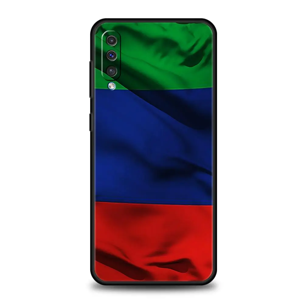 Funda de teléfono con bandera nacional de Dagestan para Samsung A56 A36 A26 A54 A52 A24 A14 A50 A72 A70 A06 A12 A22 A34 A42 A32 A04s A16 5G - imagen 4