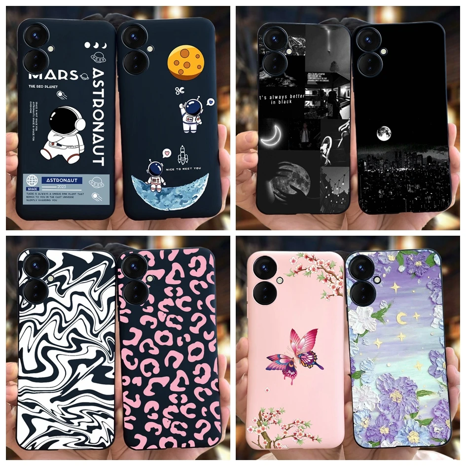 Funda trasera para teléfono Tecno Spark 9T KH6, carcasa de silicona suave mate para Tecno Spark 9 Pro KH7 KH7n Spark9T Capa