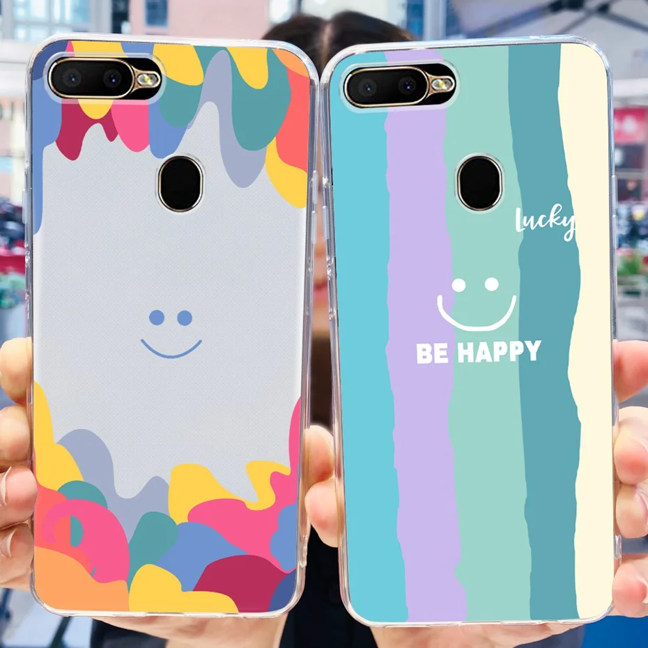 Funda de teléfono para OPPO A5 (AX5S), carcasa trasera de TPU de silicona suave, CPH1909, A5 (AX5), CPH1809 - imagen 5