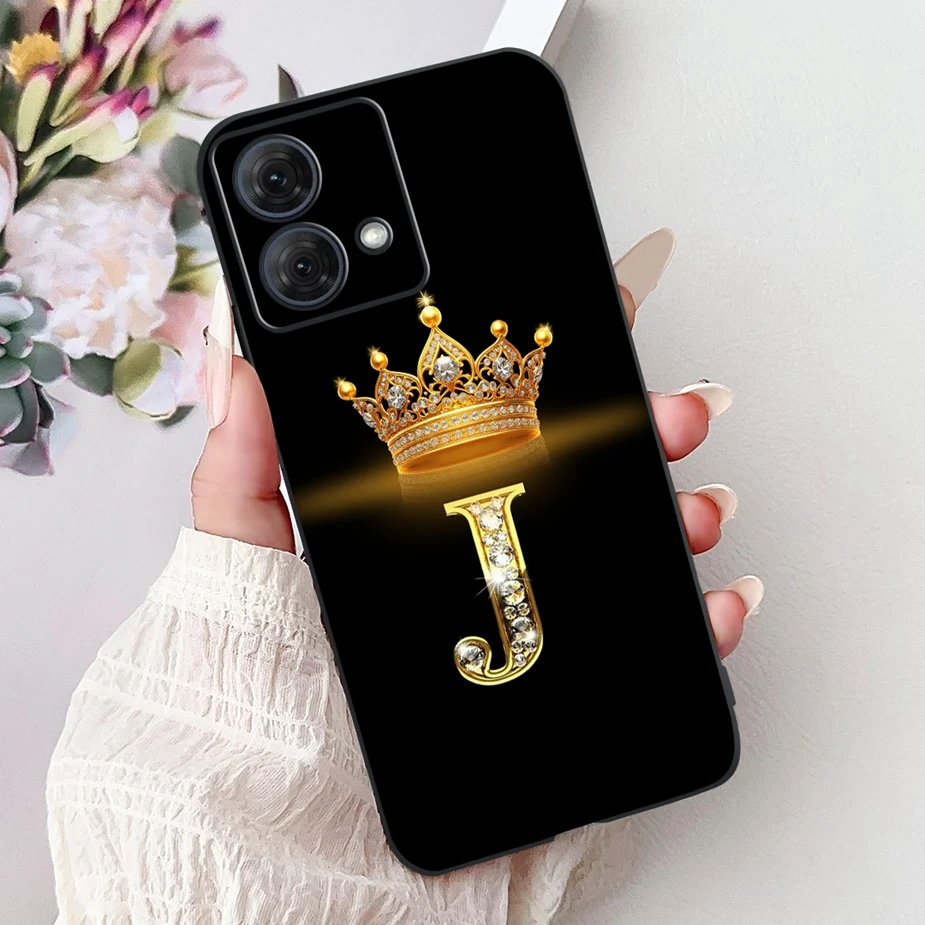 Para Motorola Moto G84 funda XT2347-1 nuevas letras de lujo funda de teléfono de silicona suave para Moto G54 G 84 MotoG54 MotoG84 5G Shell - imagen 5