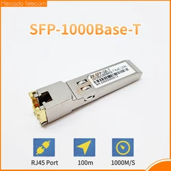 Módulo SFP Gigabit RJ45 Cobre 1000BASE-T Compatible Cisco