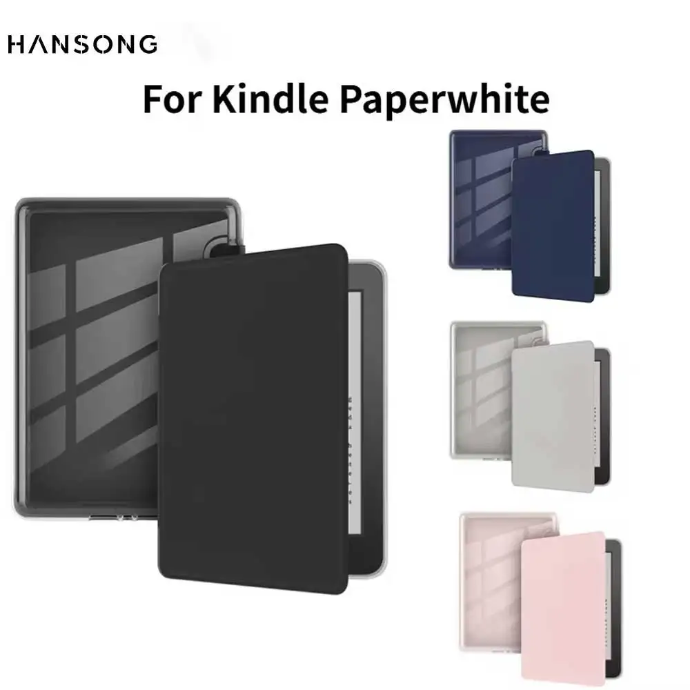 Funda acrílica para Kindle Paperwhite Colorsoft 2024 12th 7in Kindle 2021 11th k5 6.8in 2022 11th k6, funda de accesorios